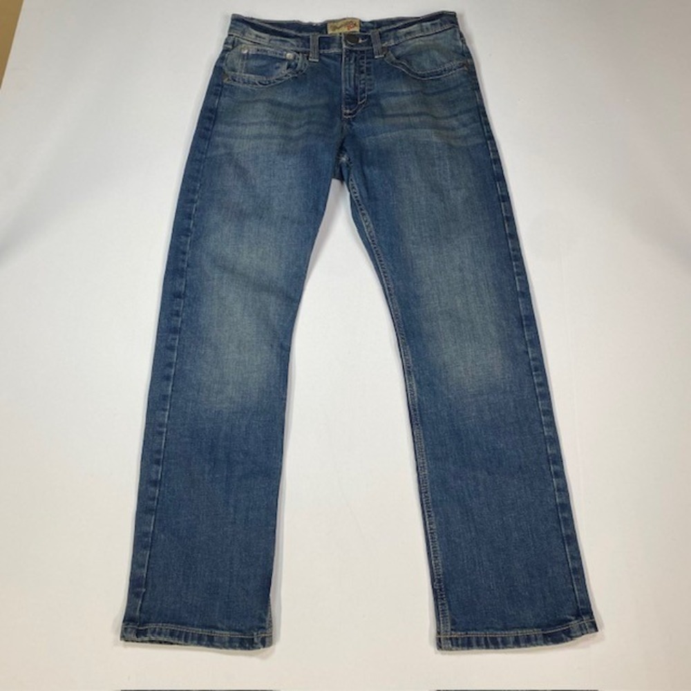 Wrangler 20X Style 44 Slim Straight Denim Jeans Size‎ 30x30 Blue Cotton Blend